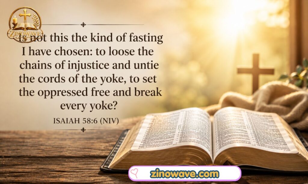 Bible Verses About Fasting for Breakthrough
