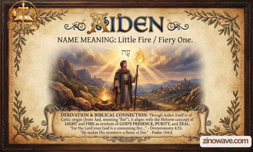 Aiden Name Meaning in the Bible