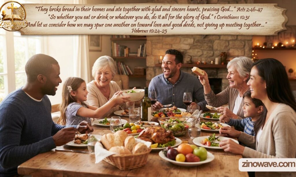 Bible Verses About Food and Fellowship
