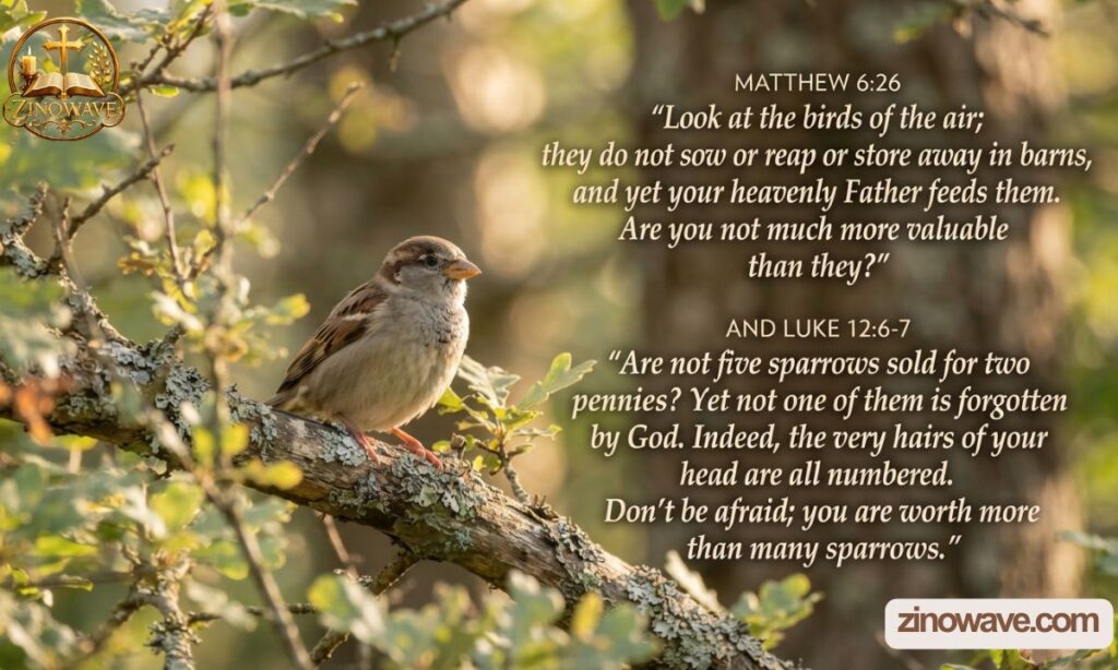 Bible Verses That Show His Eye Is On The Sparrow