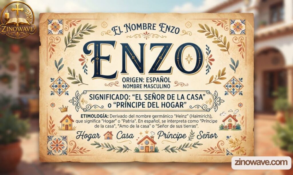 Enzo Name Meaning Spanish