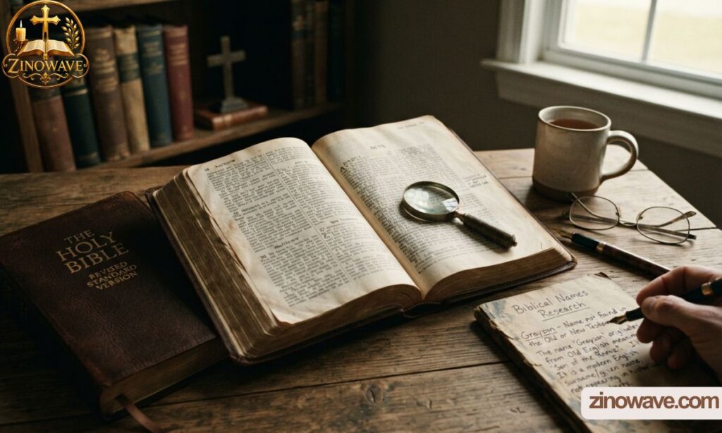 Grayson in the Bible: The Honest, Unfiltered Answer