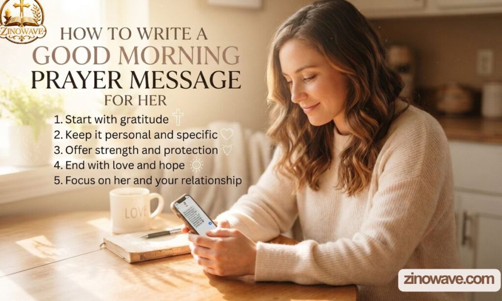 How to Write a Good Morning Prayer Message for Her