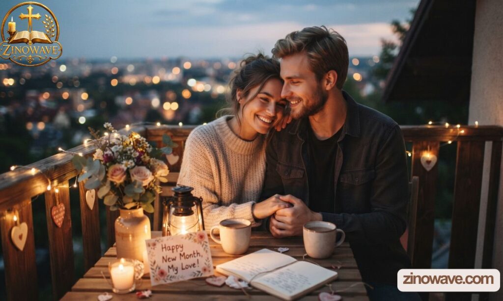 Romantic New Month Messages for Boyfriend