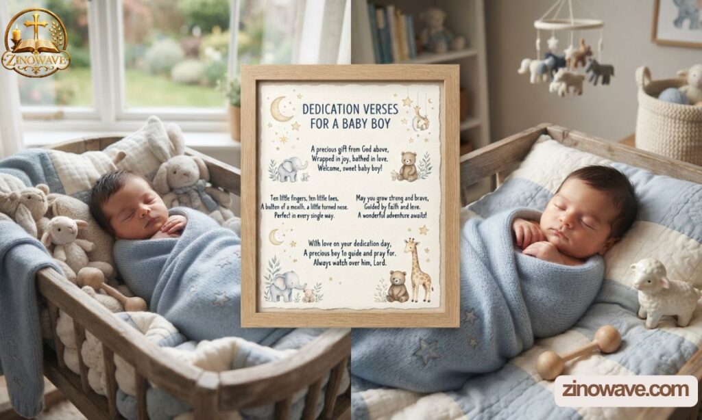 Short Dedication Verses for Baby Boy