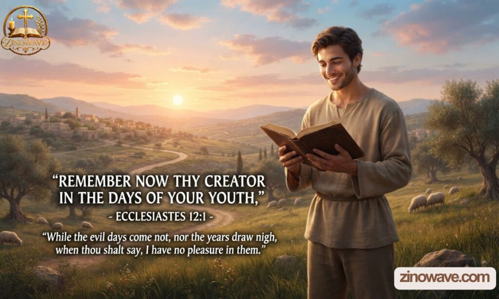 The Importance of Serving God in Your Youth Bible Verse