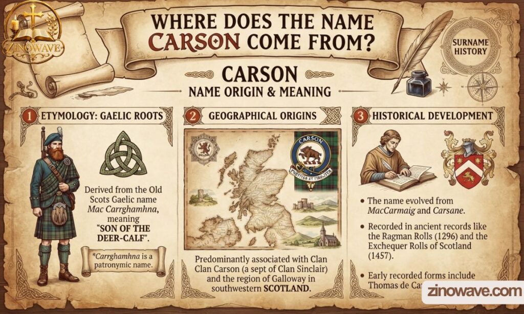 Where Does the Name Carson Come From?
