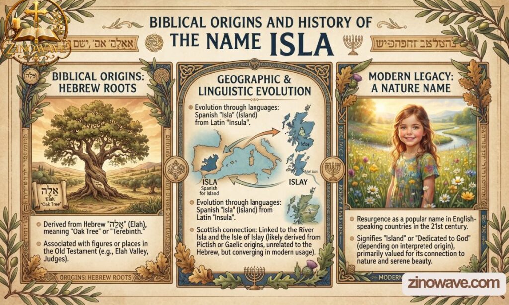 Biblical Origins and History of the Name Isla