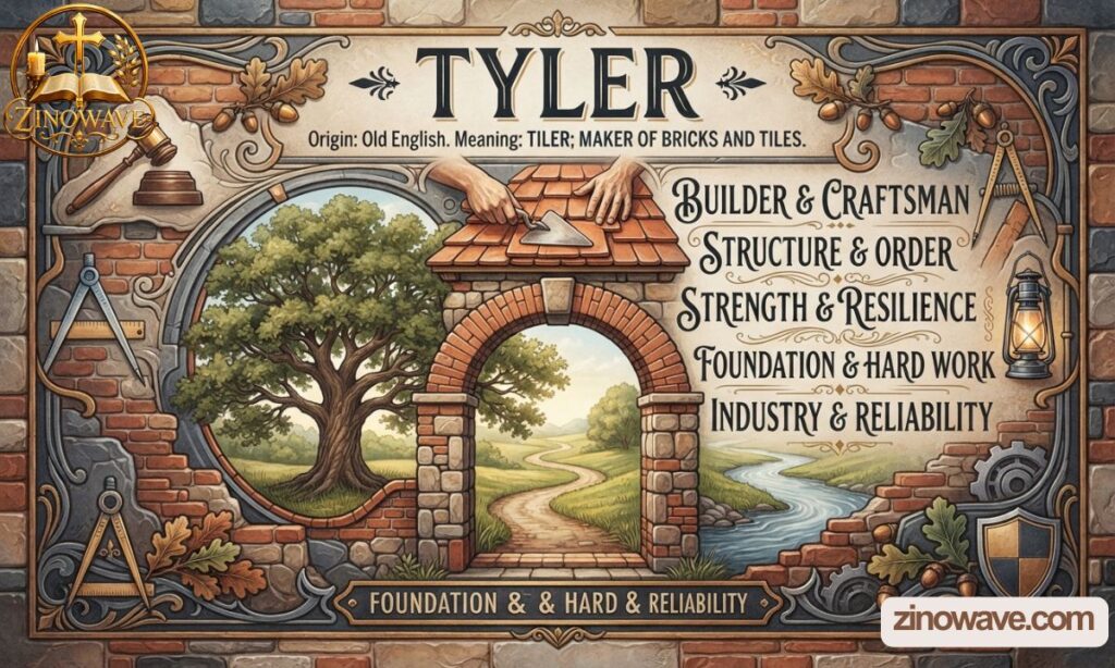 What Does the Name Tyler Mean and Symbolize