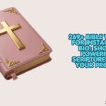 269+ Bible Verses for Instagram Bio: Short, Powerful Scriptures for Your Profile