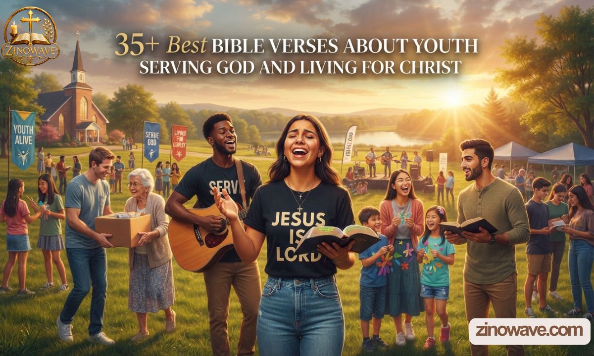 35+ Best Bible Verses About Youth Serving God and Living for Christ