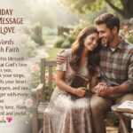 39 Happy Sunday Prayer Message to My Love: Sweet Words Filled with Faith