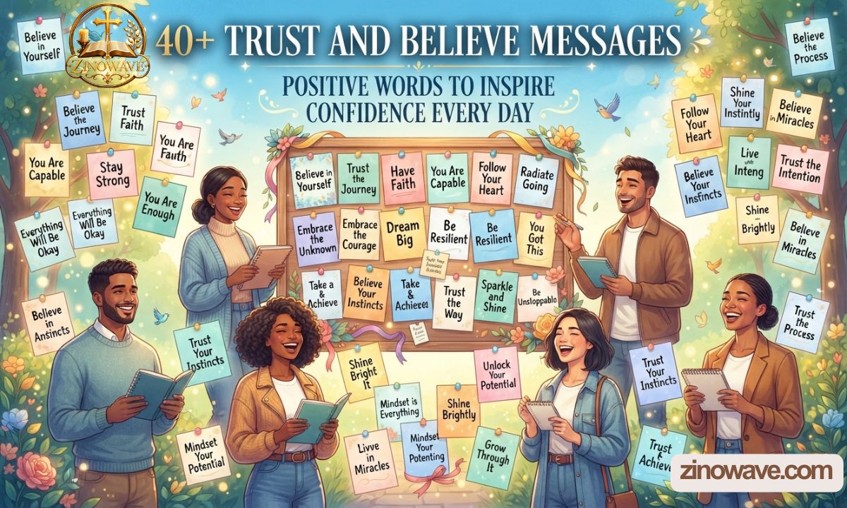 40+ Trust and Believe Messages: Positive Words to Inspire Confidence Every Day