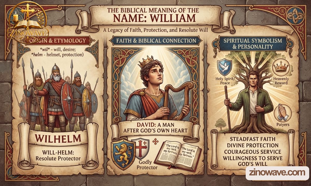 William Biblical Meaning: Origin, Faith, Spiritual Symbolism & Personality