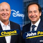 Bob Chapek and John Paulson