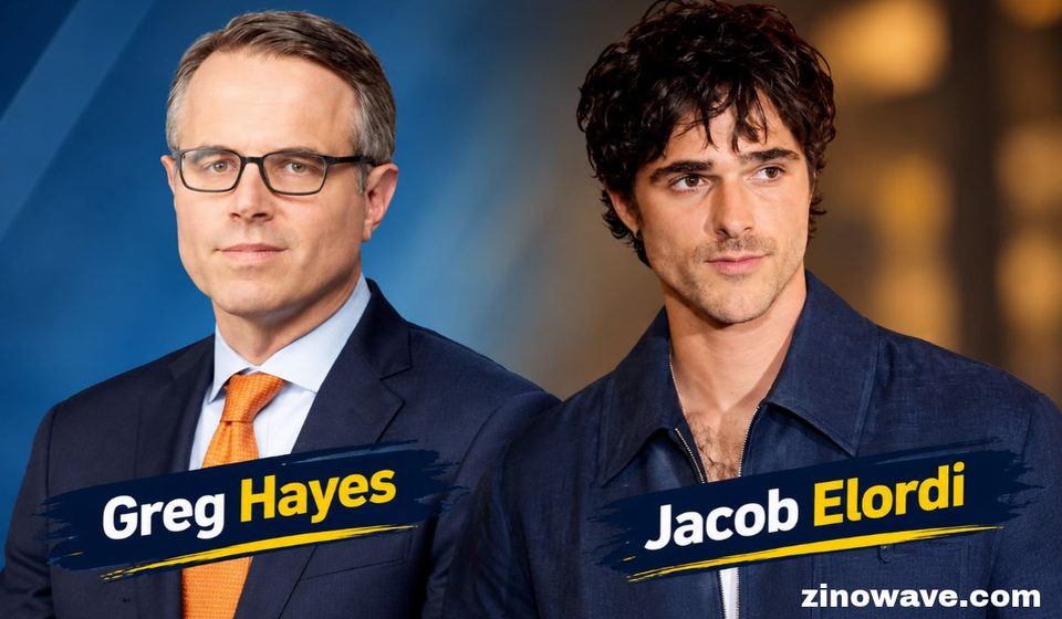 Greg Hayes and Jacob Elordi
