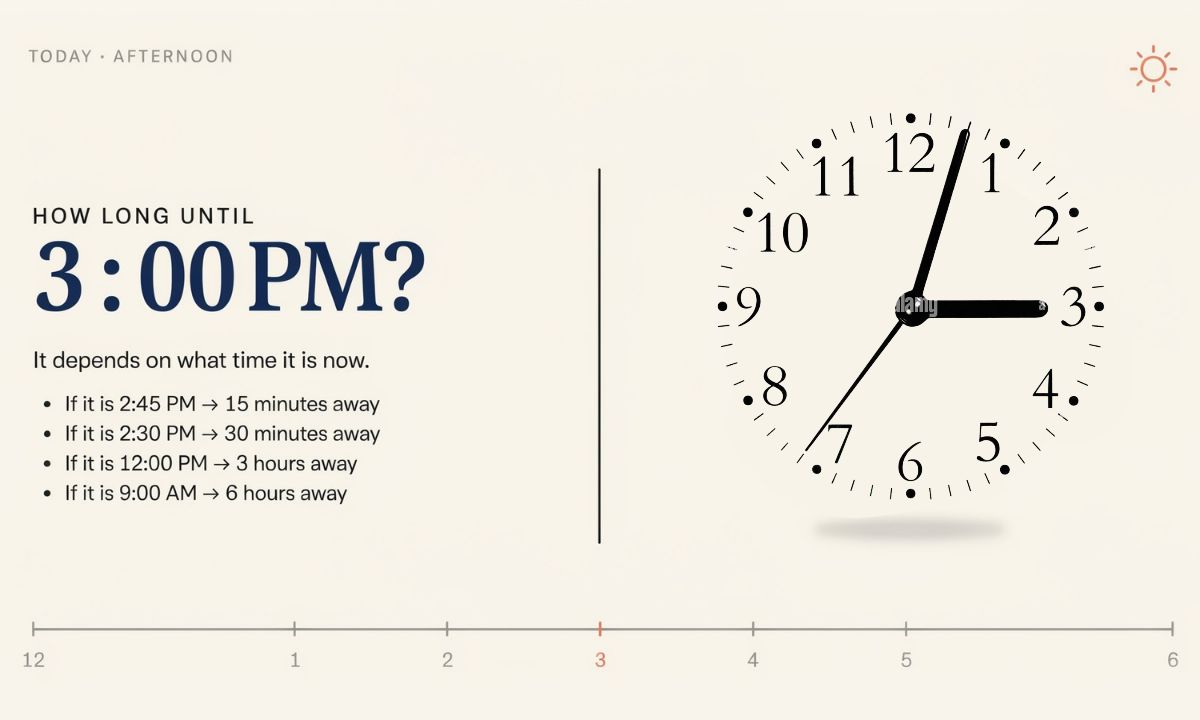 How Long Until 3_00 PM_
