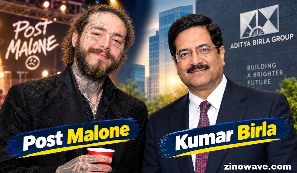 Post Malone and Kumar Birla