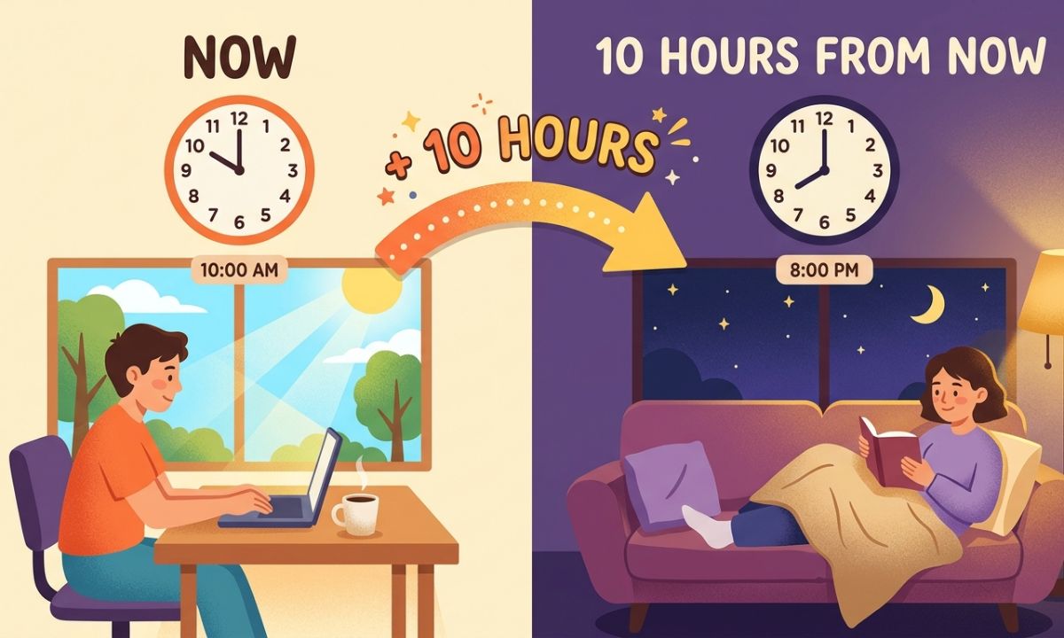 What Time Is 10 Hours From Now?